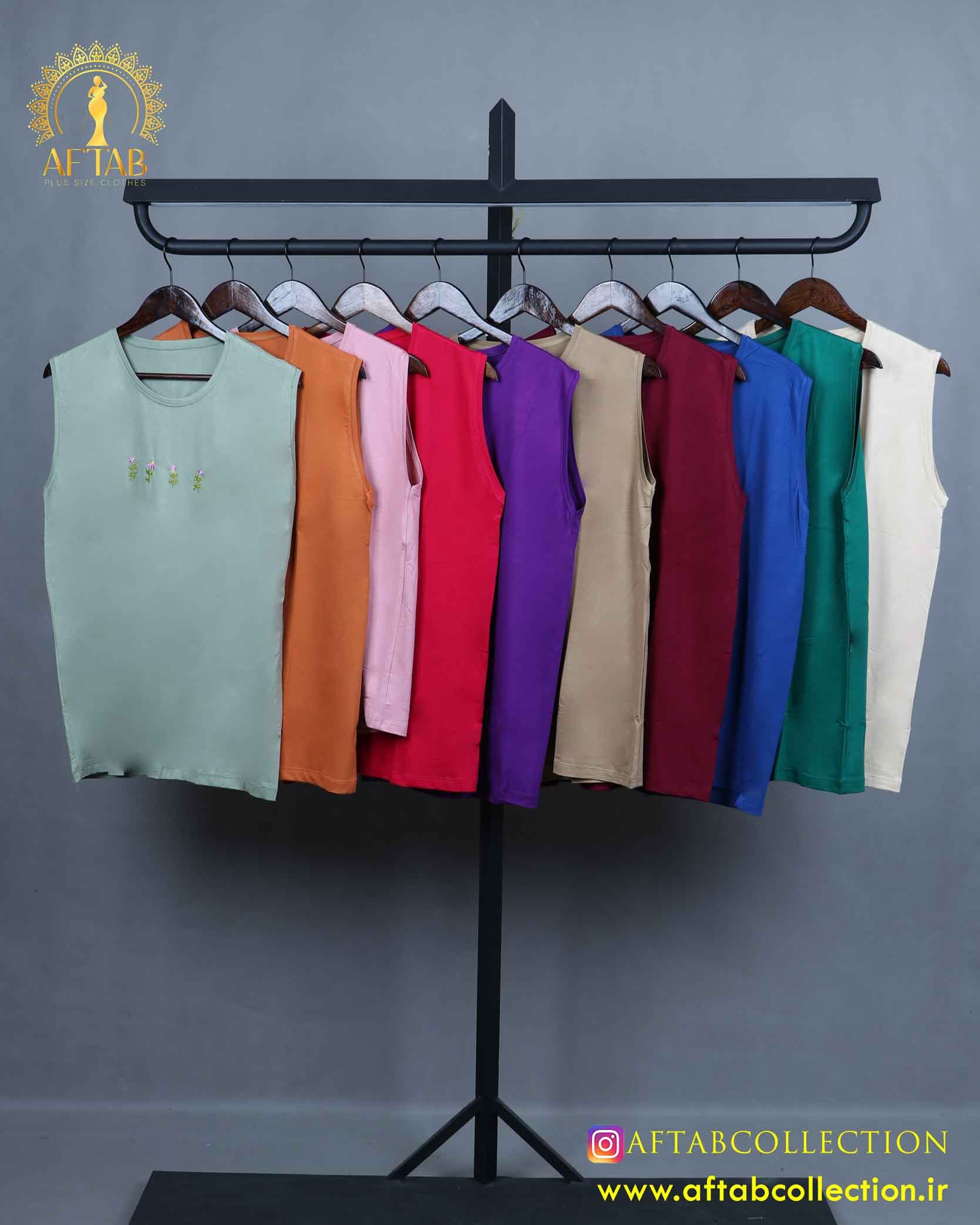 تاپ گلدوزی 4 گل سایزبزرگ 5515