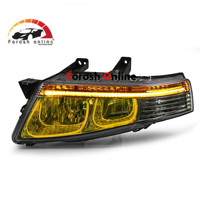 چراغ جلو سورن گلس یو زرد