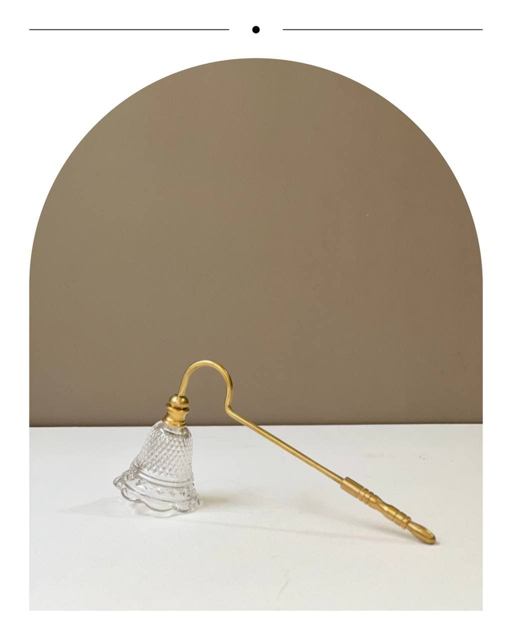 اسنافر کریستالی دسته بلند کد 20203