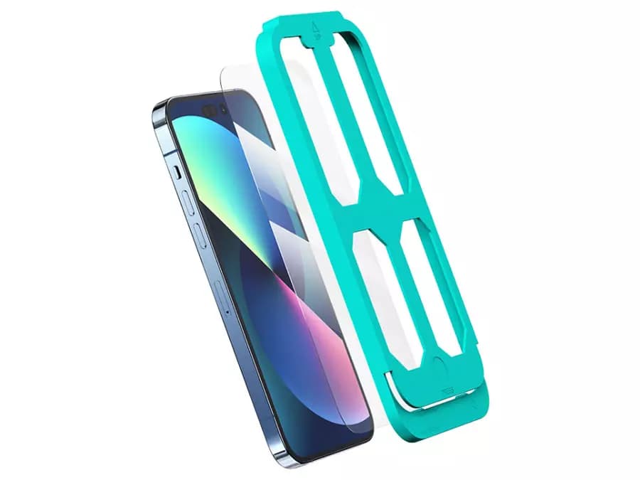 محافظ صفحه نمایش آیفون 12 و 13 پرومکس، 14 پلاس با ابزار نصب یوسامز USAMS Glass iPhone 13 Pro Max/14 Plus/BH805M01