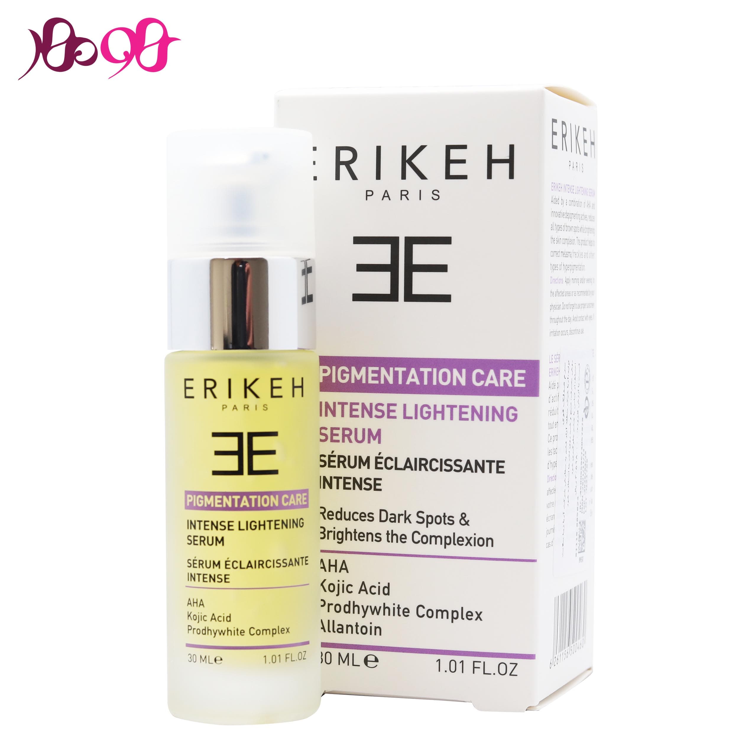 سرم ضد لک و روشن کننده اریکه مناسب انواع پوست 30ml
