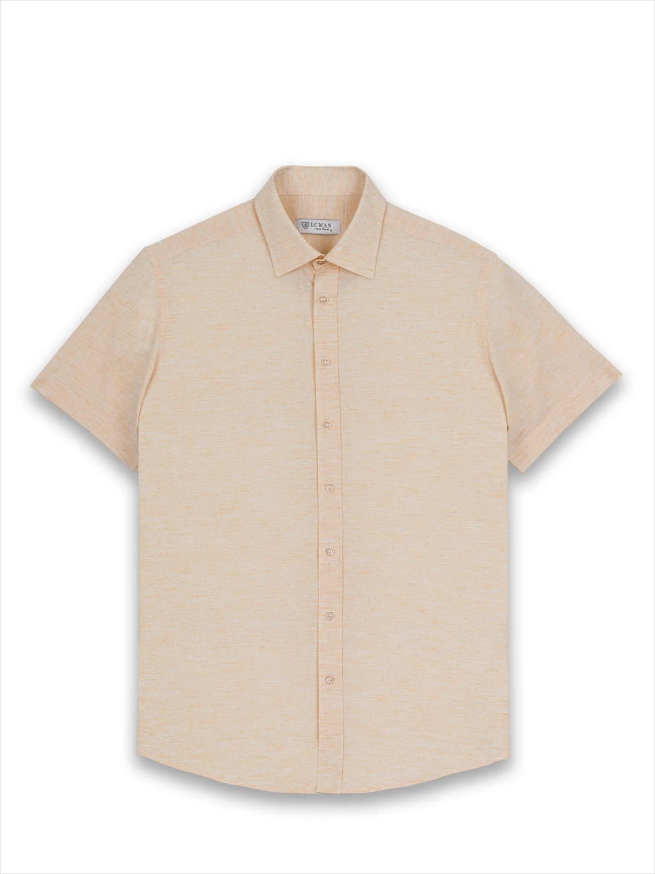 پیراهن آستین کوتاه نارنجی ال سی من 2