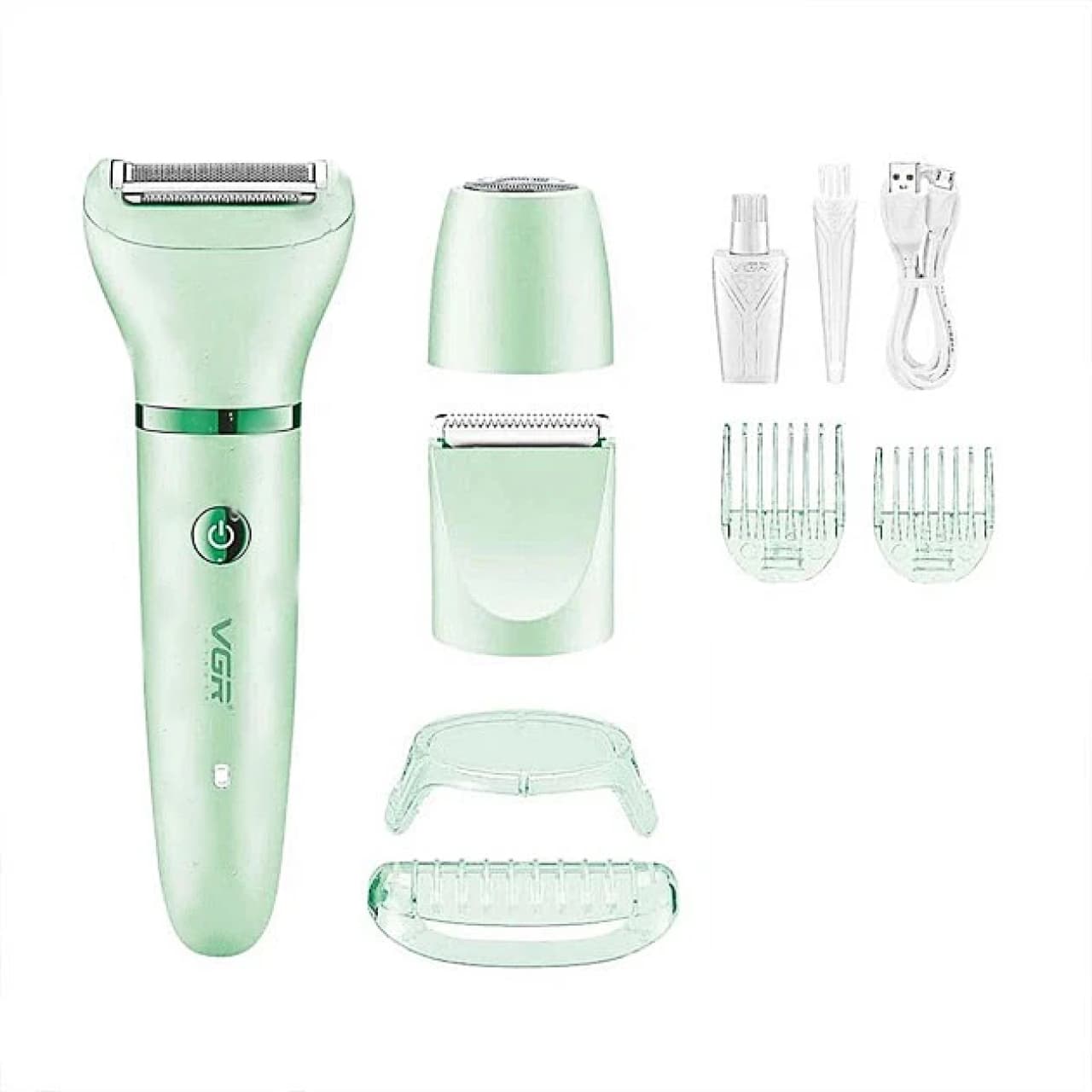 ست اصلاح موی بدن بانوان وی جی ار مدل V-735