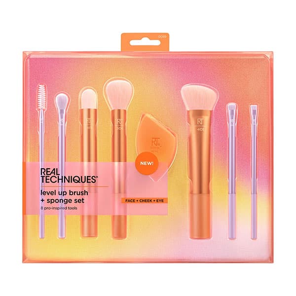 ست براش 7 عددی همراه با پد ریل تکنیک Level Up Brush