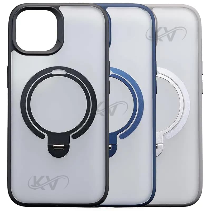 قاب استندی مجیک ماسک گوشی آیفون 15 پرو با پشتیبانی از مگ سیف