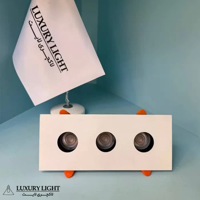 پنل توکار عمق دار سه خونه با برش 7.5×19