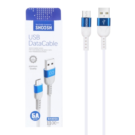 کابل تبدیل فست شارژ اندروید شوش مدل SH405A به طول 1.1 متر