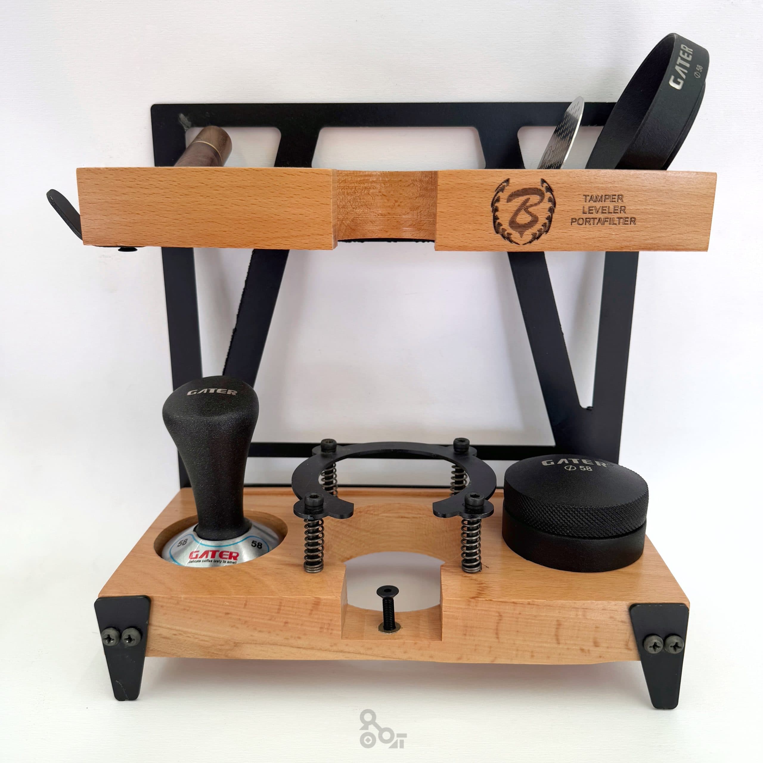 استند نظم دهنده چوبی (سایز 58) با تجهیزات