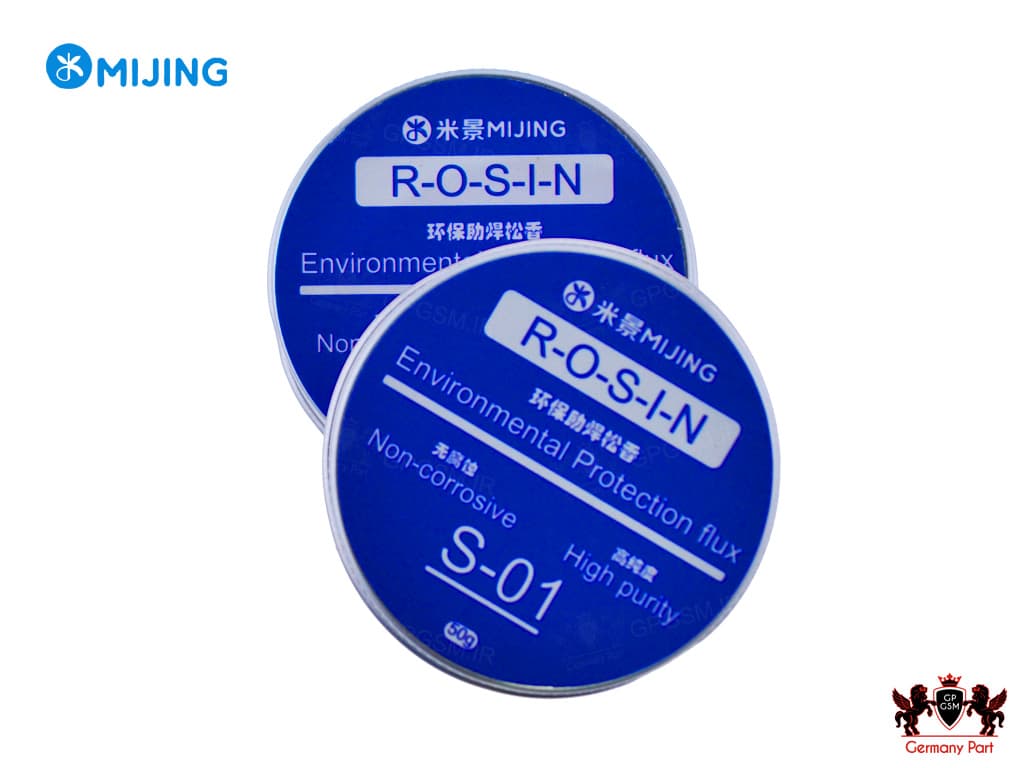 صمغ برای پیدا کردن جریان کشی روی برد میجینگ – ENVIRONMENT FRIENDLY WELDING AID ROSIN S01 MIJING