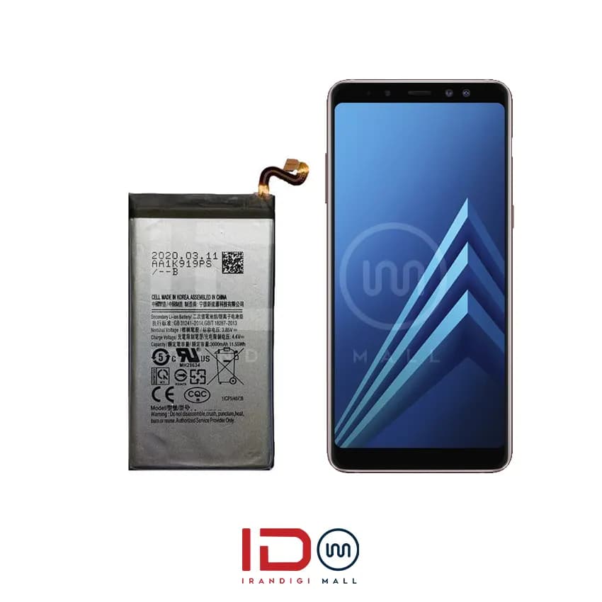 باتری اورجینال گوشی سامسونگ مدل Samsung A8 Plus با یک سال گارانتی بی قید و شرط