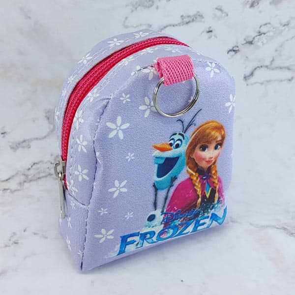 کیف کوله ای شارژر و لوازم آرایشی طرح السا و آنا کد CBP-140