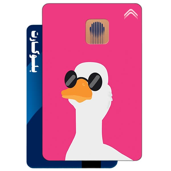 استیکر بلوکارت مدل فانتزی کد CAF766-KB