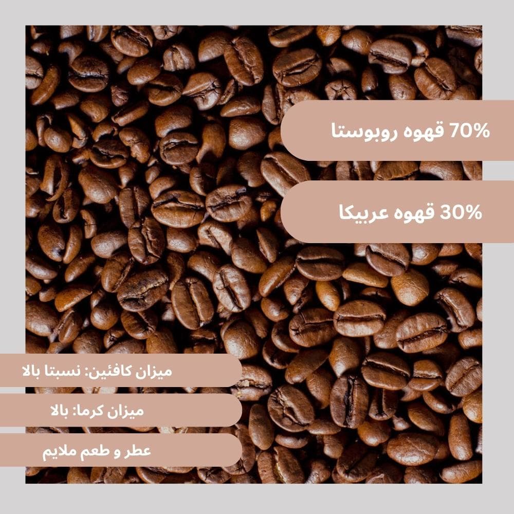 قهوه میکس روبوستا 70-30