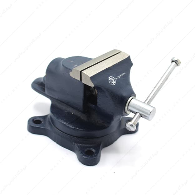 گیره رومیزی سایز 32 میلی متر فولادی صفحه گردان زیرین مدل TBV/SB/32 برند گروز