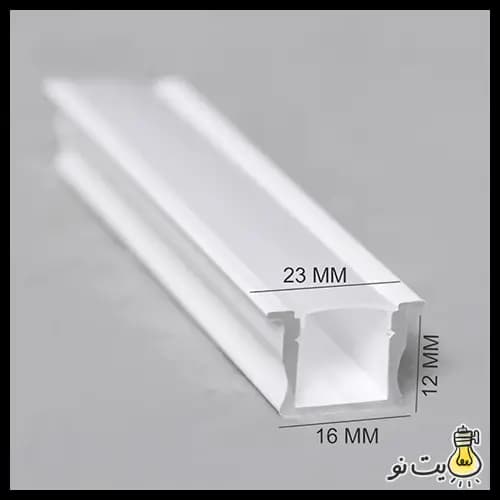 چراغ خطی لاینر توکار برش 1.6 سانت