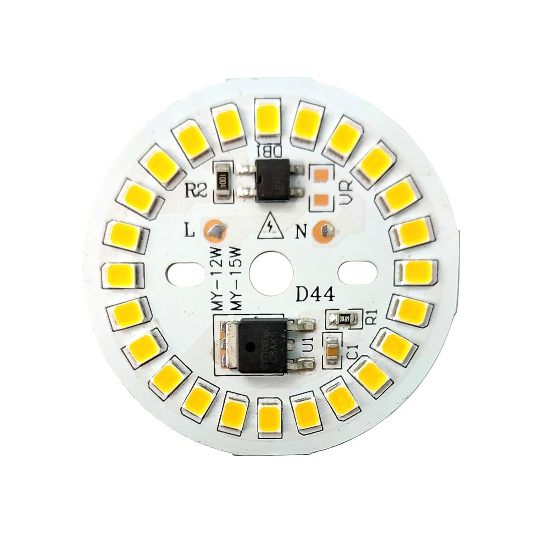 ال ای دی 12 وات 220 ولت سفید آفتابی قطر 44 میلیمتر