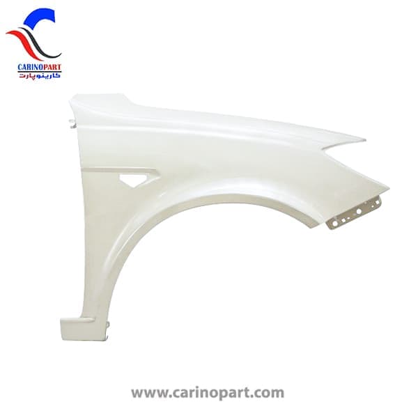 گلگیر جلو راست سفید رنگ فابریک ساینا