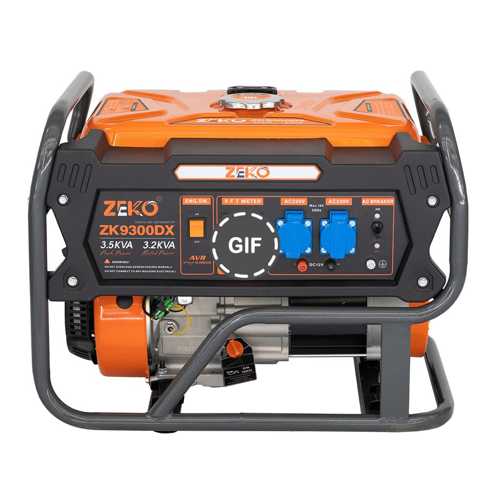 موتور برق بنزینی 3.5 کیلووات زیکو مدل ZK9300DX