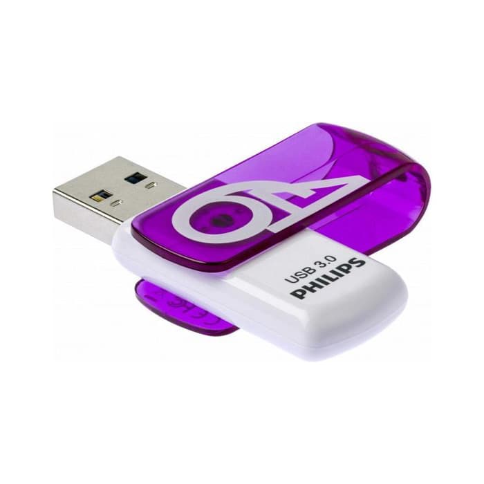 فلش مموری فیلیپس مدل Vivid FM64FD00B ظرفیت 64 گیگابایت