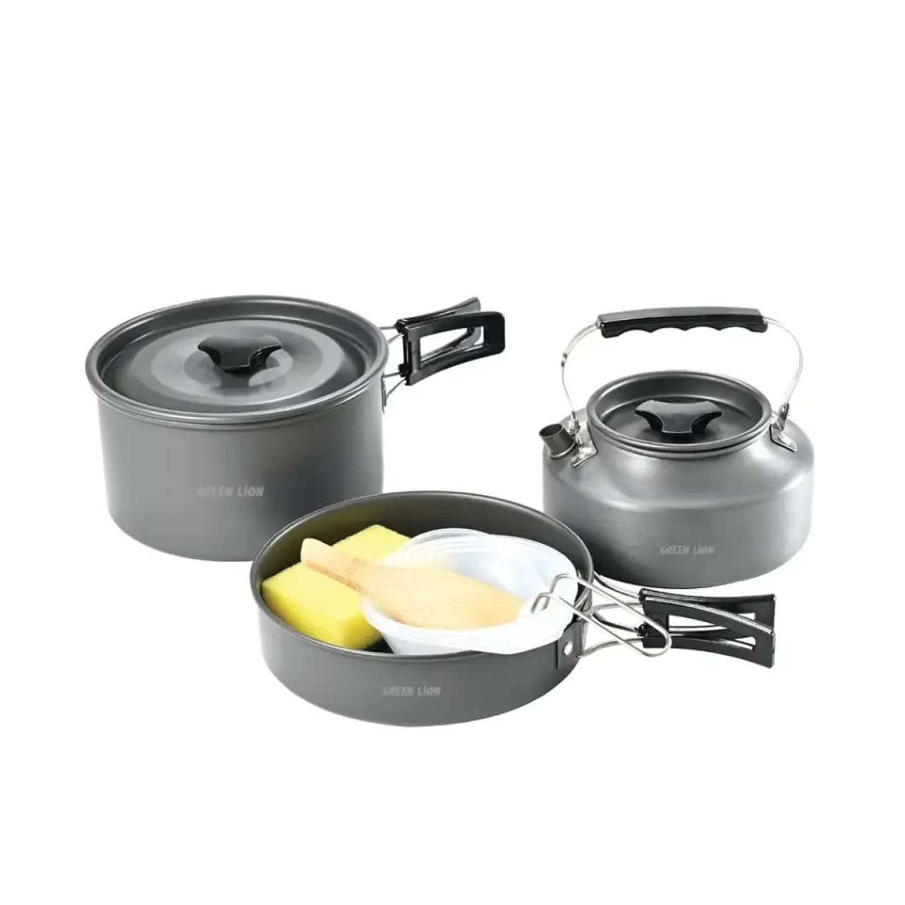 ست آشپزخانه کمپینگ گرین لاین مدل GN7N1COOKBK