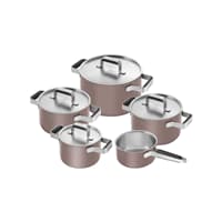 سرویس قابلمه استیل 9 پارچه زویلینگ Pure رزگلد