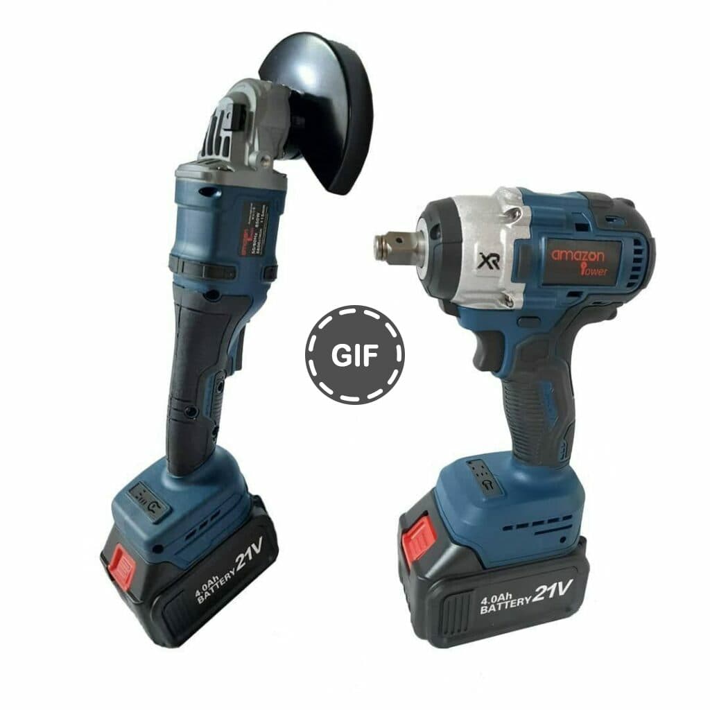 ست دو عددی براشلس مینی فرز و بکس شارژی آمازون مدل CW20CA