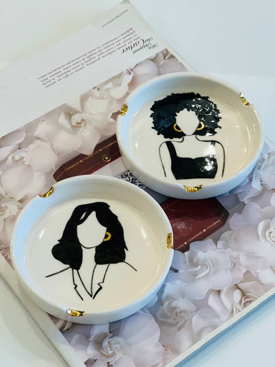 زیرسیگاری سرامیکی فانتزی کد 201