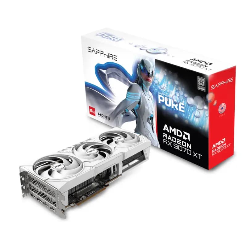 کارت گرافیک سافایر مدل Pure Radeon RX 9070 XT OC 16GB