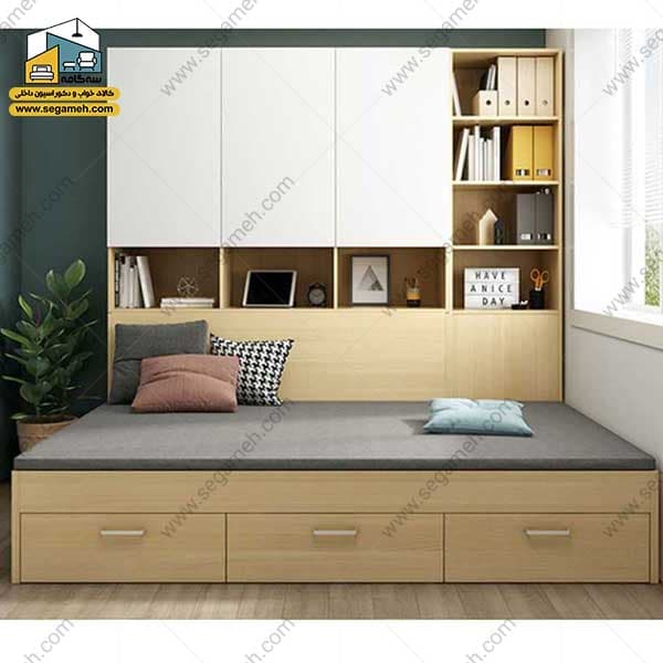 تخت خواب یک نفره کد BSP34