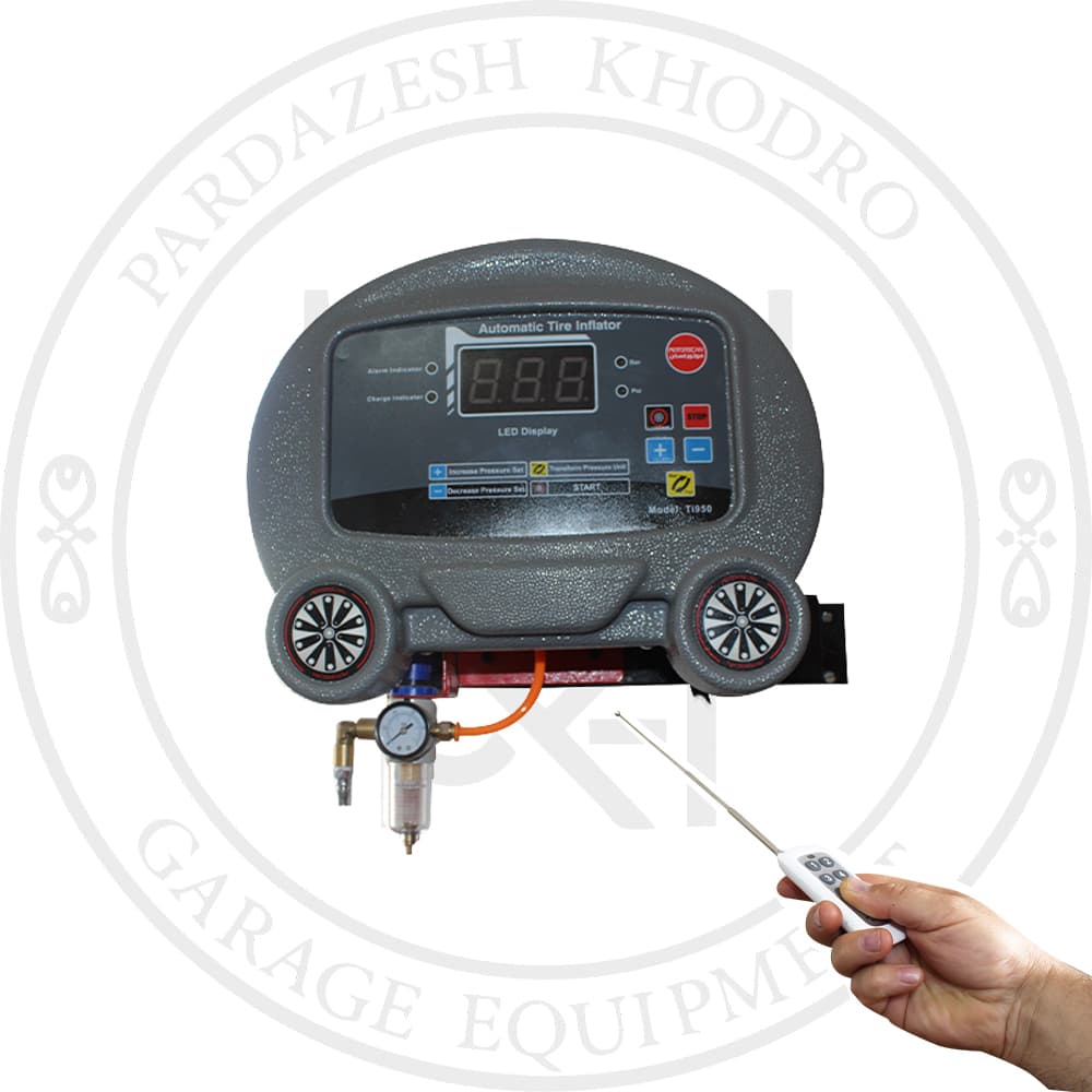 تنظیم باد دیجیتال دیواری با ریموت