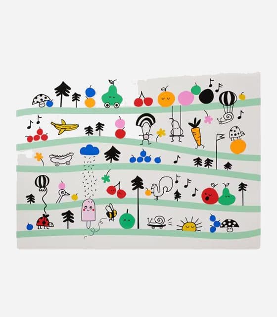 زیر بشقابی ایکیا مدل IKEA-GRÖNFINK سایز 30×40