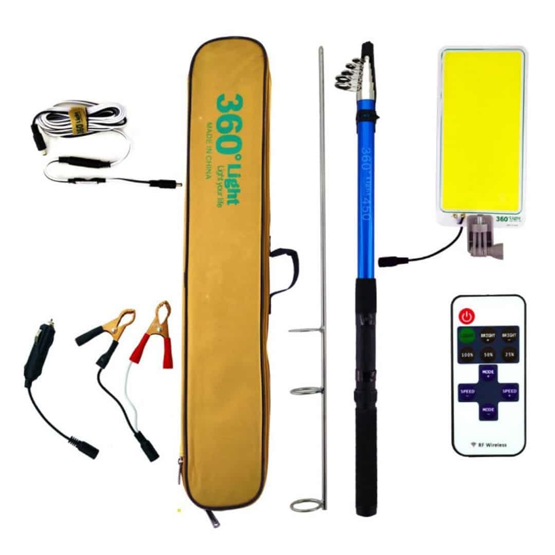 چراغ کمپینگ فیش لایت کیف دار لنسری مدل 800