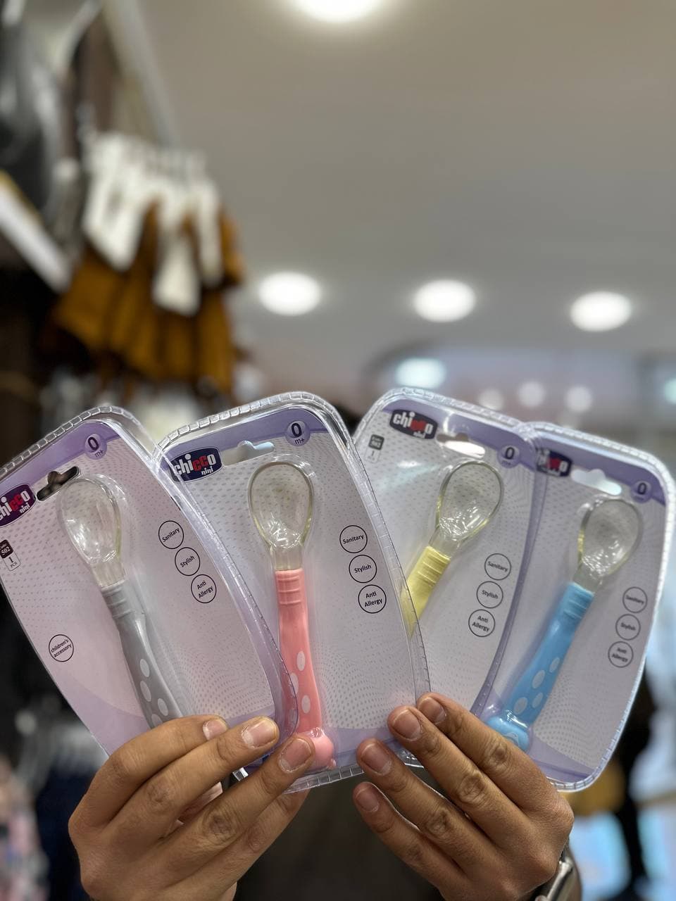 قاشق سر سیلیکونی بزرگ چیکوبیبی کد 502 ( Chicco Baby ) نوزادی و کودک کد 46001