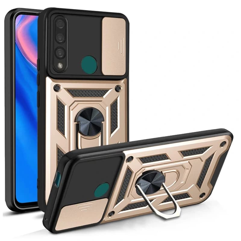 قاب کشویی بتمنی مدل آهنربایی هولدردار برای گوشی Huawei Y9 Prime 2019 طرح اسلاید آرمور