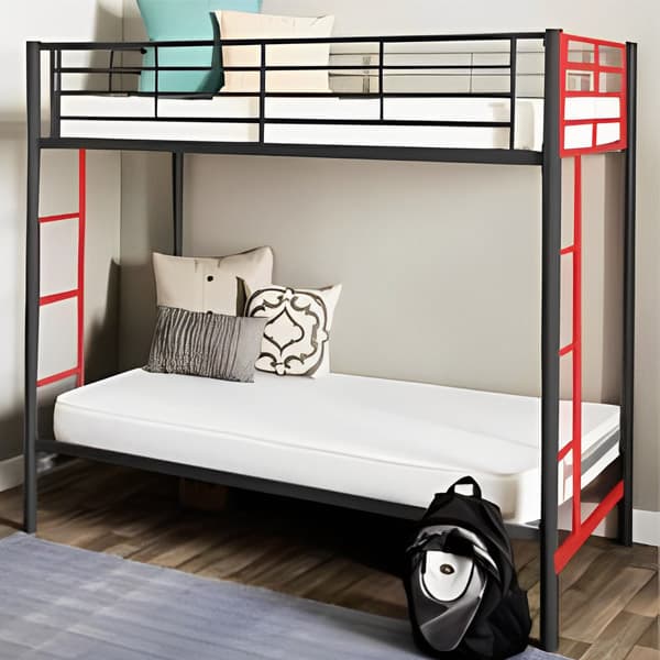 تخت خواب فلزی دو طبقه DS مدل S4