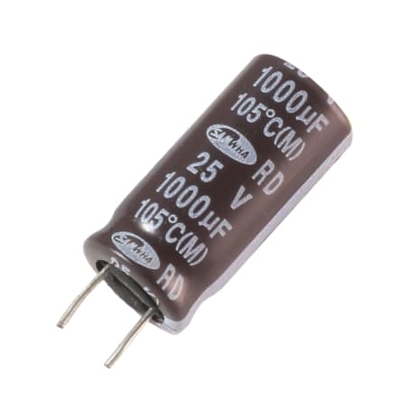 خازن الکترولیتی 1000uF / 25V کره ای مارک (SLC) SAMWHA