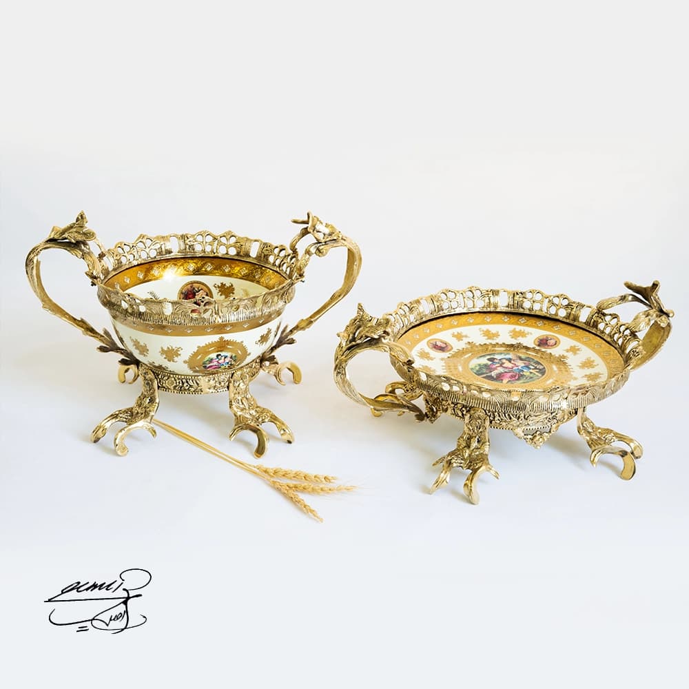 میوه خوری برنزی کد 1410