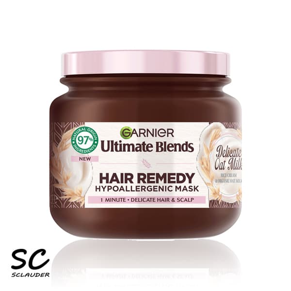 ماسک مو جو دوسر گارنیر ضد حساسیت، تقویت و آبرسان مو Remedy Hypoallergenic حجم 340 میل