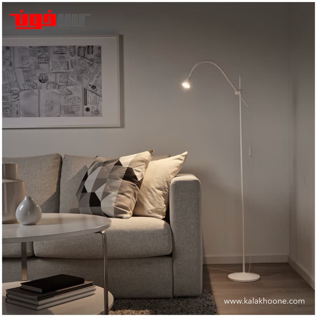 چراغ ایستاده کنار مبلی ایکیا مدل NAVLINGE