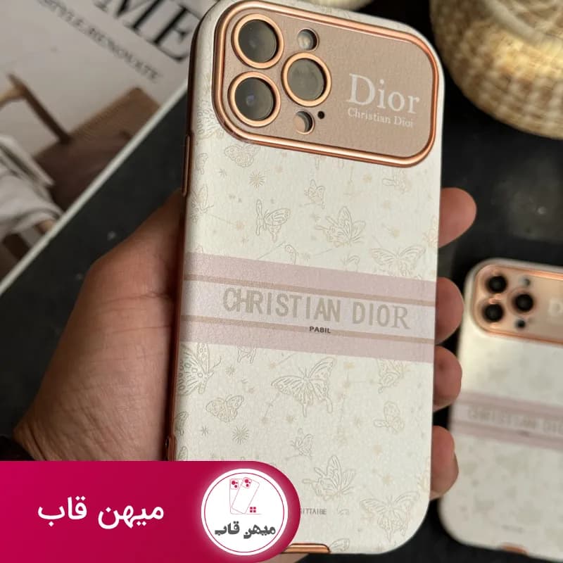 قاب موبایل آیفون دیور پروانه - کد (۶۰۱۲۰)