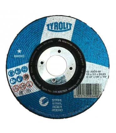 صفحه مينی برش آهن تیرولیت سایز 22.23*3*115 بسته 25 عددی