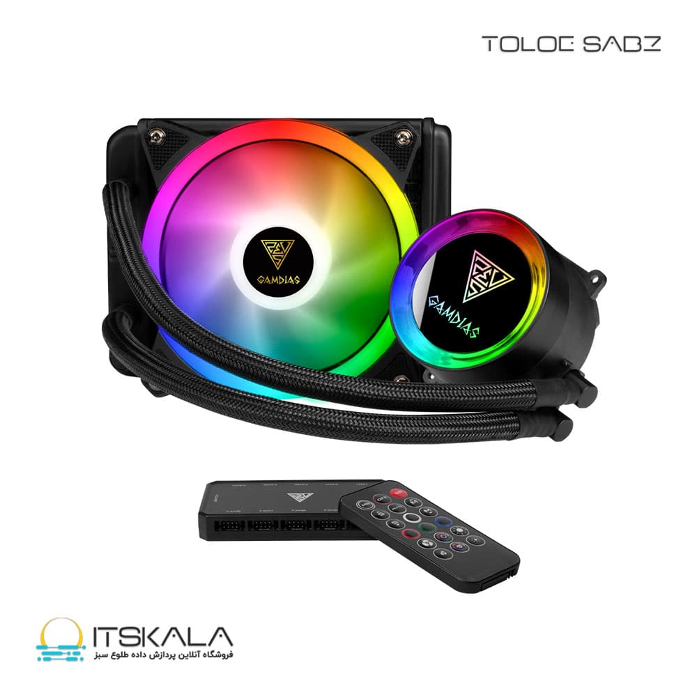 فن خنک کننده پردازنده گیم دیاس مدل CHIONE E2-120R