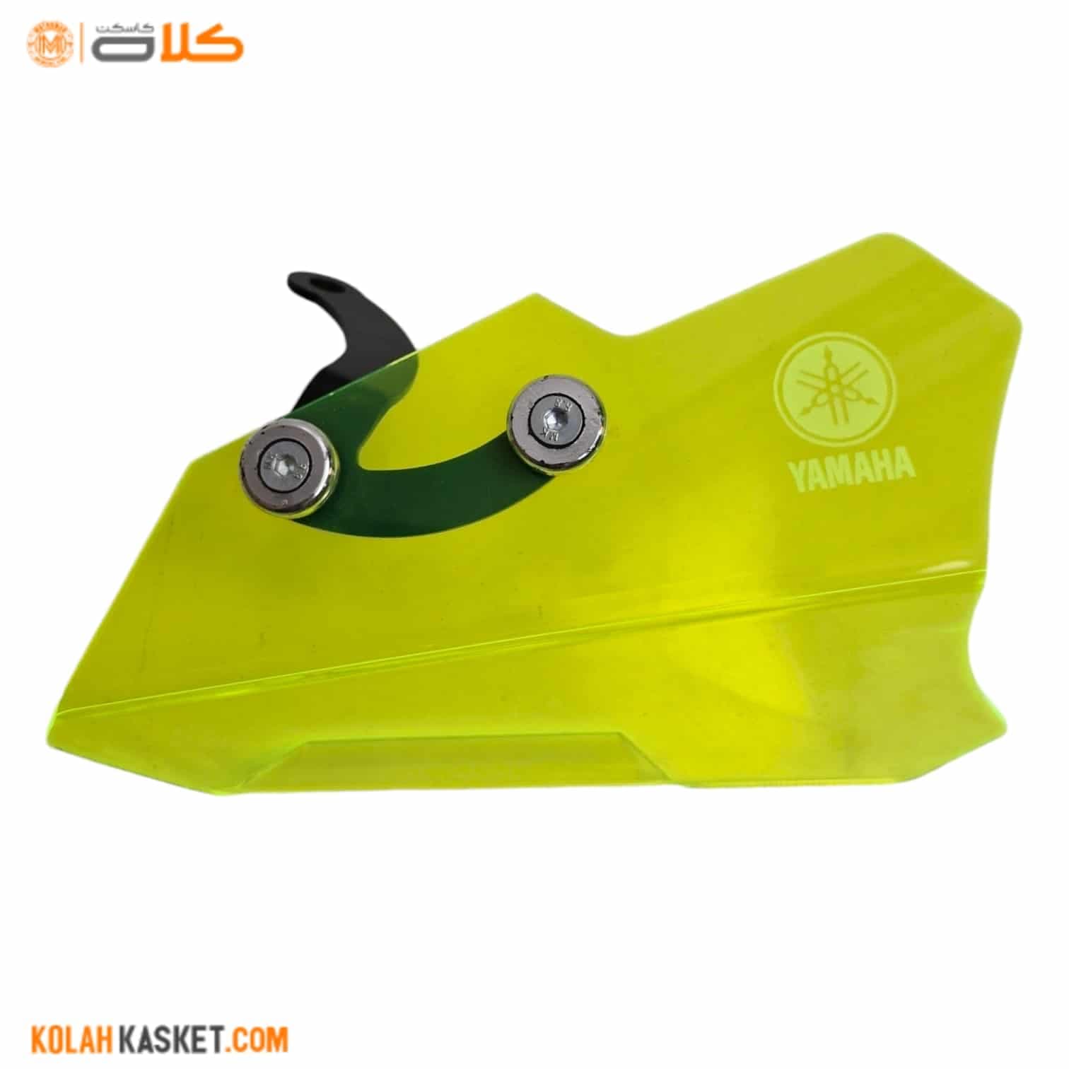 هندگارد موتور سیکلت شیشه ای زرد YAMAHA