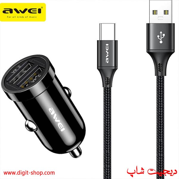شارژر فندکی C-826T اوی Awei
