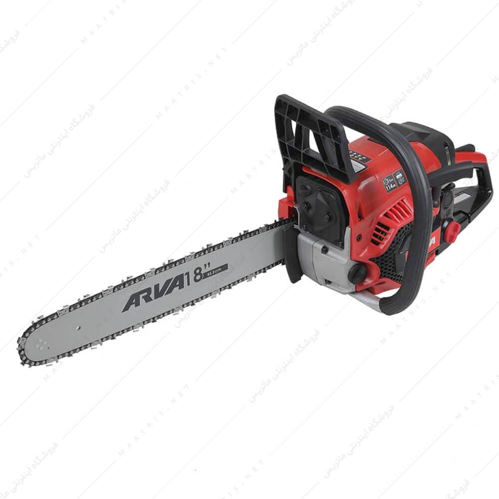 اره زنجیری بنزینی 45 سی سی( 1700 وات) 45 سانتی متر کد 6214 برند آروا
