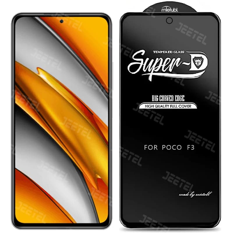 گلس گوشی Xiaomi Poco F3 سوپر دی اورجینال از برند Mietubl