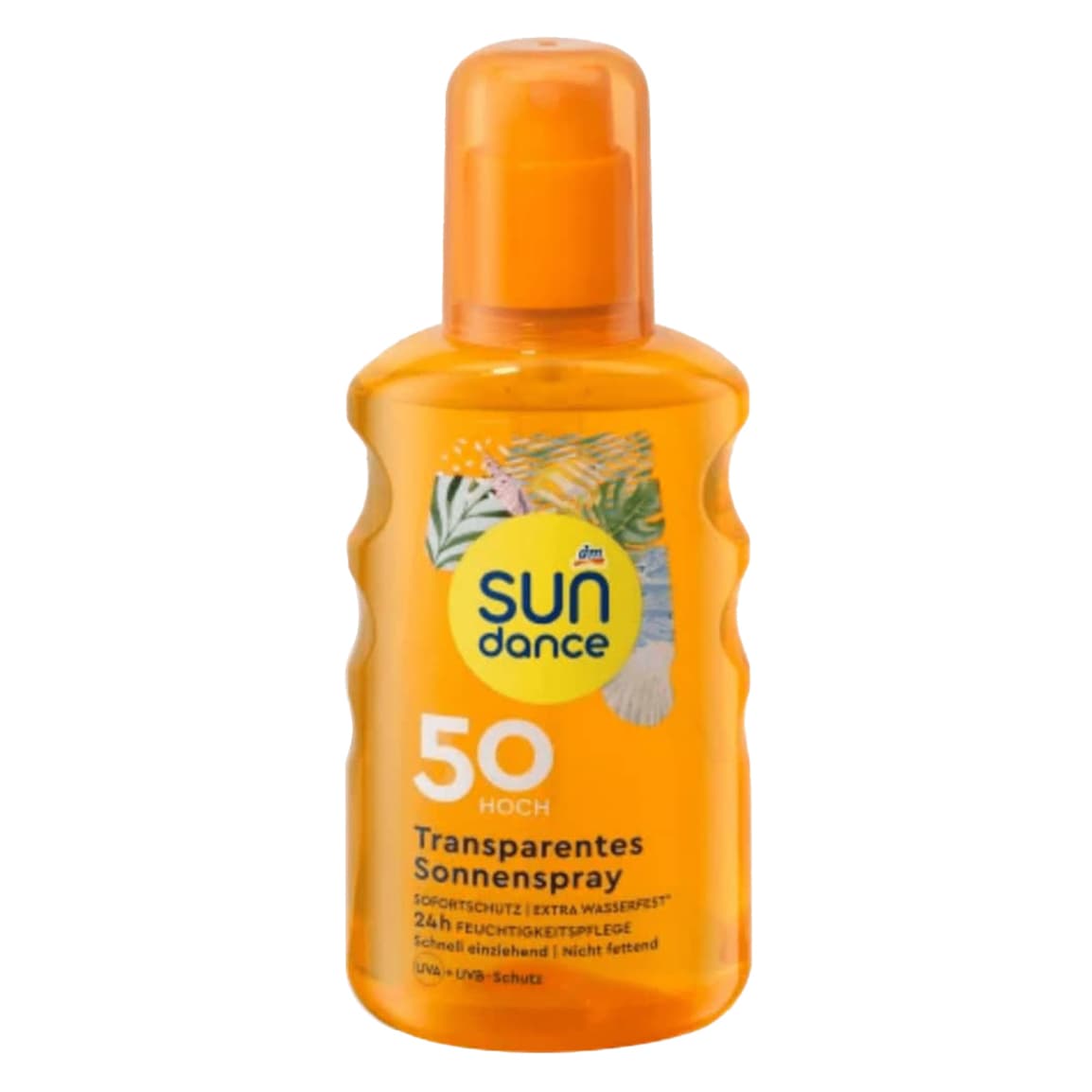 اسپری ضدآفتاب بی رنگ فوق سبک سان دنس