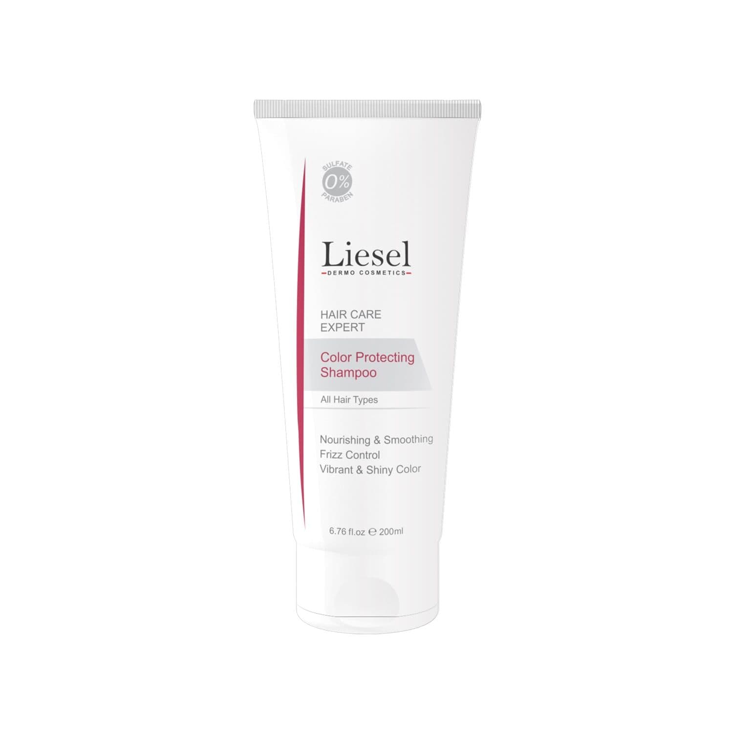 شامپو تثبیت کننده رنگ مو لایسل حجم 200ml