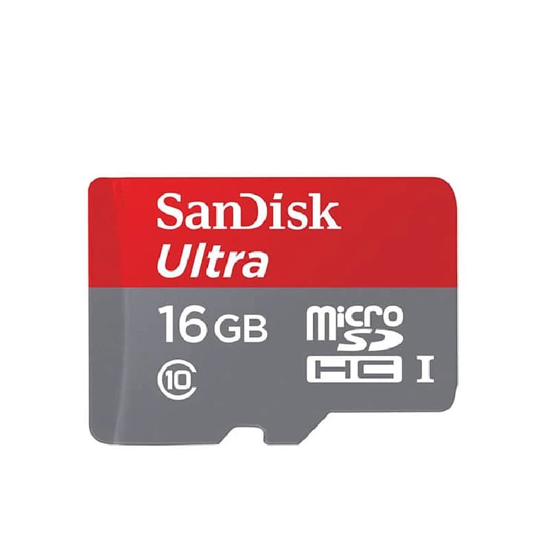 رم میکرو 16 گیگ سن دیسک مدل Ultra کلاس 10 UHS-I