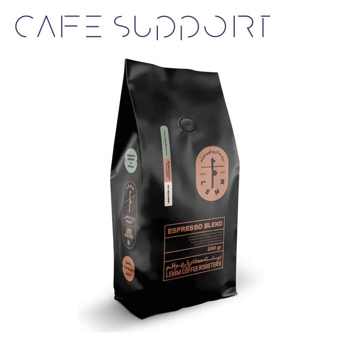 قهوه اسپرسو بلند ۱۰۰% عربیکا لم